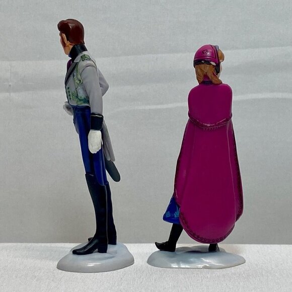 Disney Frozen Princess Snow Anna Prince Hans 4" PVC Toy Figurine Cake Toppers - Picture 4 of 9